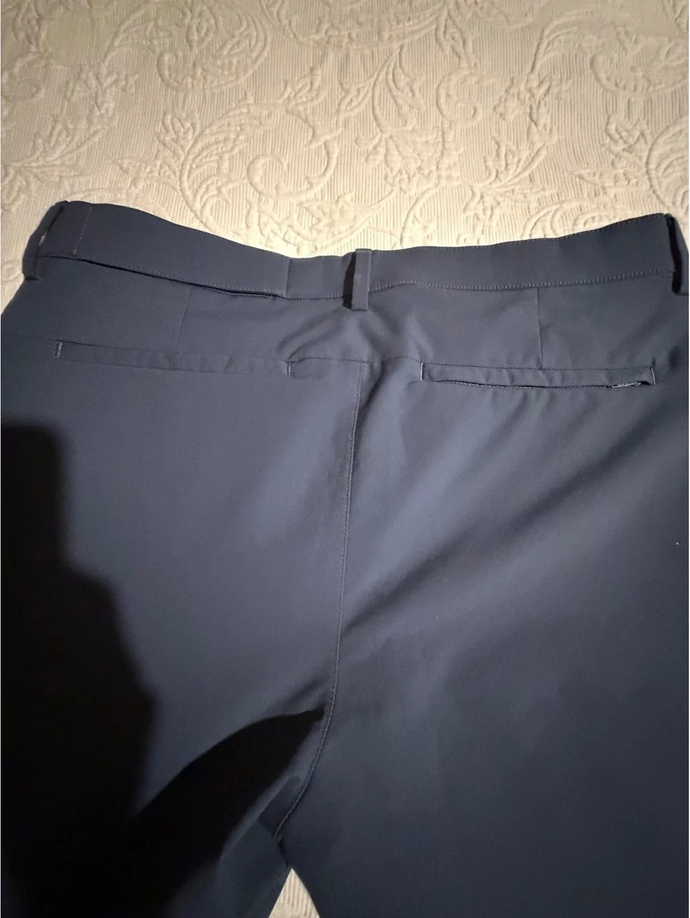 Banana Republic Slim Fit Men's Dress Pants 33x32 Navy Blue